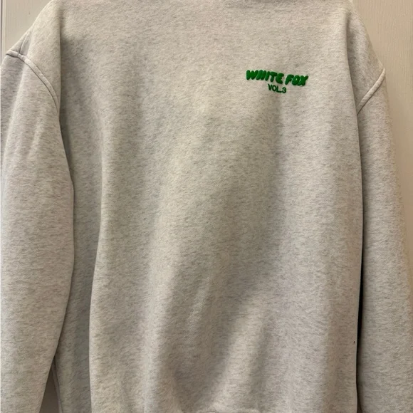 White Fox Offstage Hoodie in Glacier Gray - Picture 3 of 6